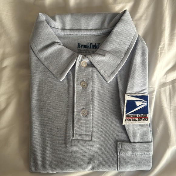 Men's USPS Letter Carrier Polo Knit Shirt. NWT size XLR. $40 each. Retail $65 ea - Picture 5 of 5